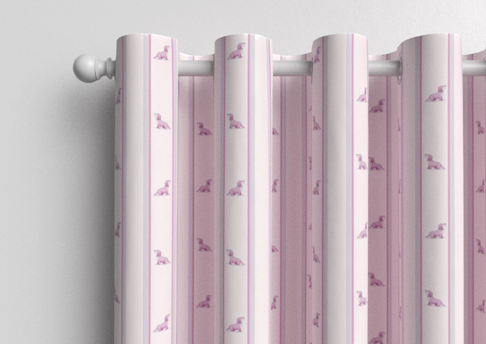 Dasching About, Sausage Stripe Princess - Made to Measure Curtains - Image 12